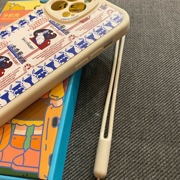 White Rabbit candy wrapper iPhone 13 pro max case - Picture 5 of 5